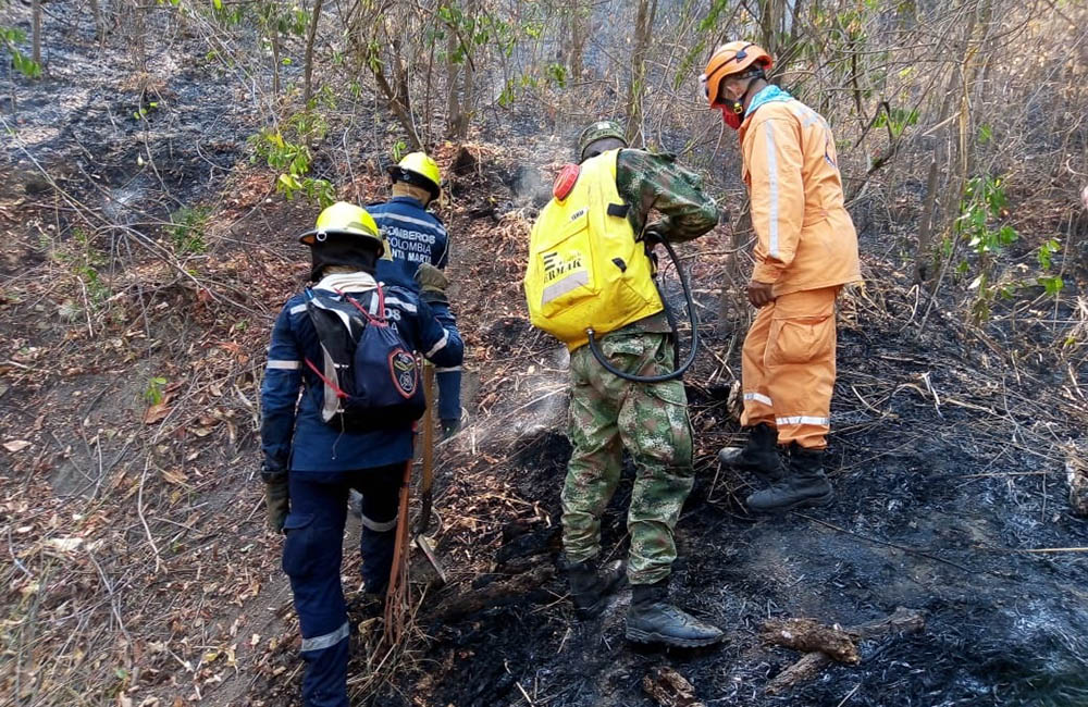 Defensa Civil inicia campaña contra incendios forestales por la temporada de sequía