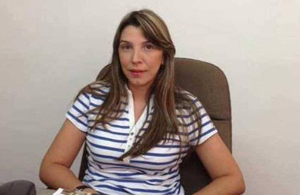 Luz Elena Andrade gerente (e) del Hospital La Candelaria en El Banco
