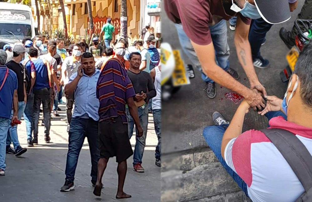 #ENVIDEO: 14 heridos por fuerte explosión en Barranquilla