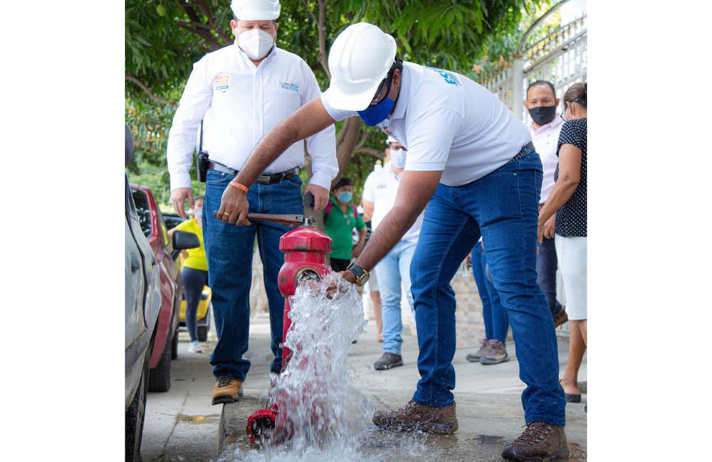 Essmar escuchó inquietudes de la comunidad de San Pedro Alejandrino en materia de acueducto
