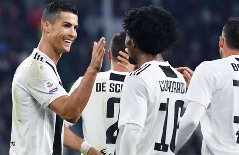 Cristiano y Cuadrado, figuras de la Juventus sobre el Inter en la Copa de Italia