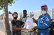 Cruz Roja equipó de elementos de protección personal a informales en Santa Marta
