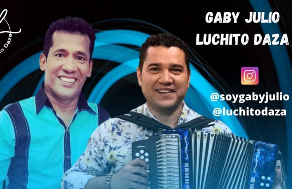 Gaby Julio y Luis Daza, nueva dupla vallenata