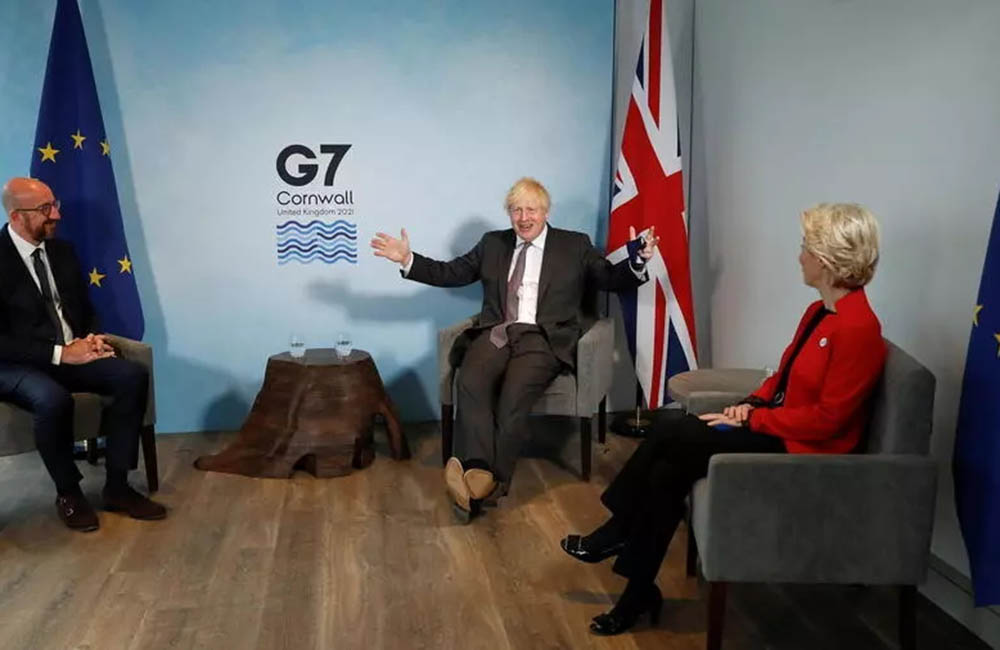 El Brexit, un jarro de agua fría sobre la pretendida unidad del G7
