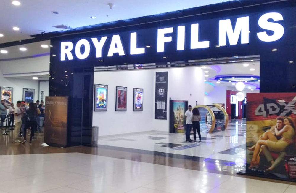 Royal Films también tendrá reapertura de sus salas el próximo martes