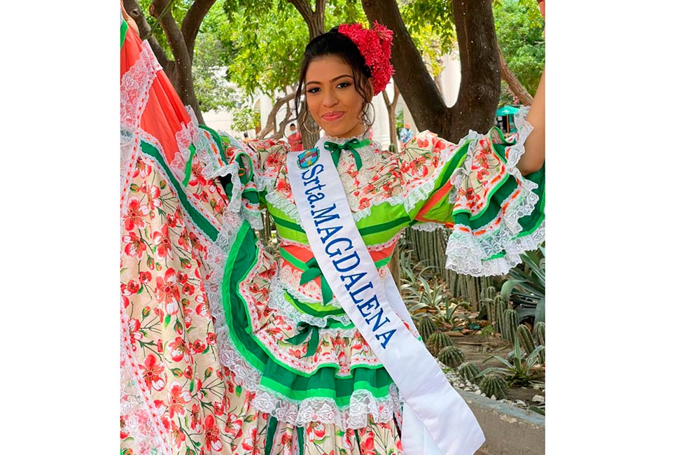 María del Mar, lista para el Festival de la Cumbia