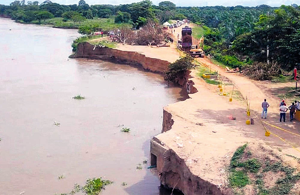 Gobierno entrega plan maestro para frenar la erosión fluvial