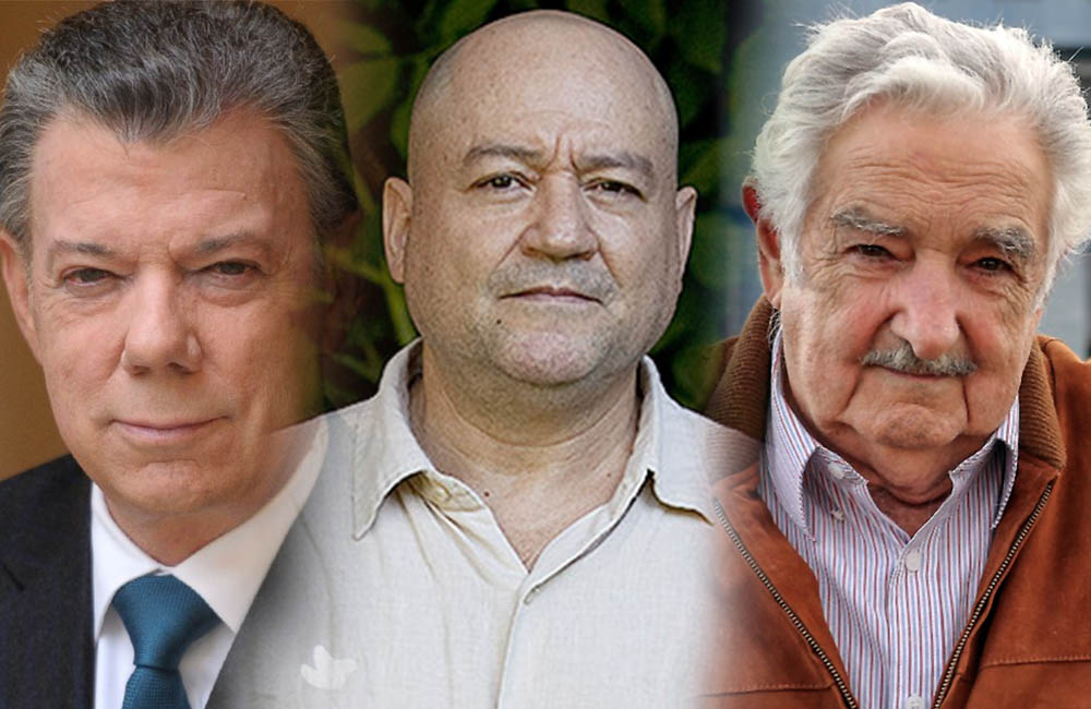 Lozada se reunió con Santos y Pepe Mujica