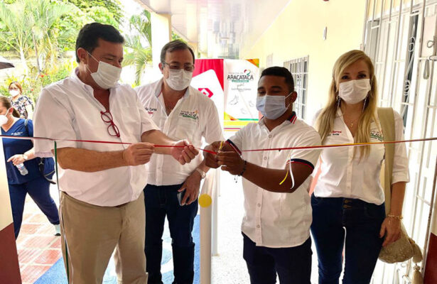 Drummond mejora las condiciones educativas en colegio de Aracataca