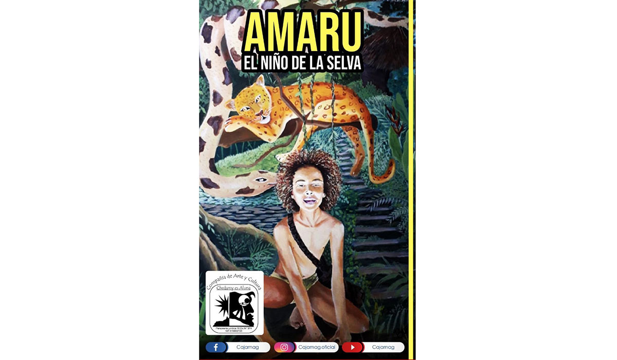 La obra ‘Amarú, el niño de la selva’, en Teatro Cajamag
