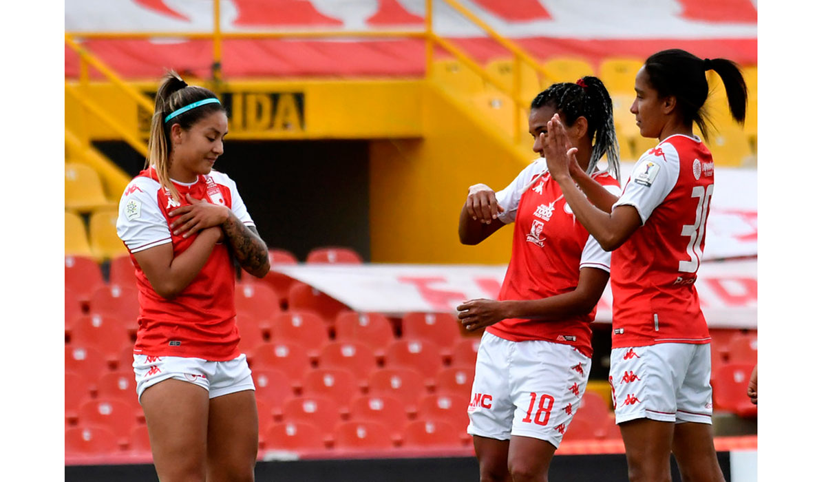 Santa Fe clasificó a las semifinales de la copa libertadores femenina