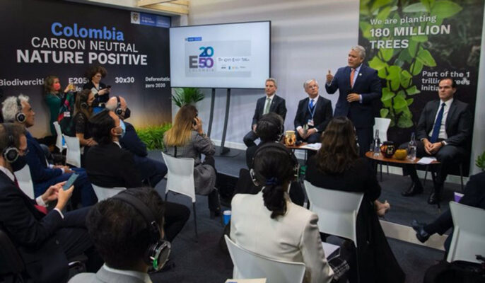 Colombia lanzó estrategia climática en cumbre mundial del Reino Unido