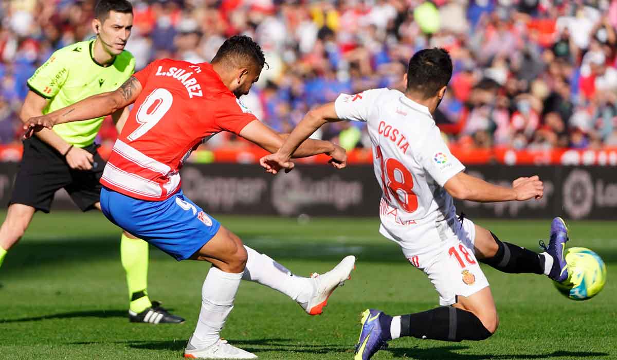 ‘Lucho’ Suárez, clave en la victoria del Granada 