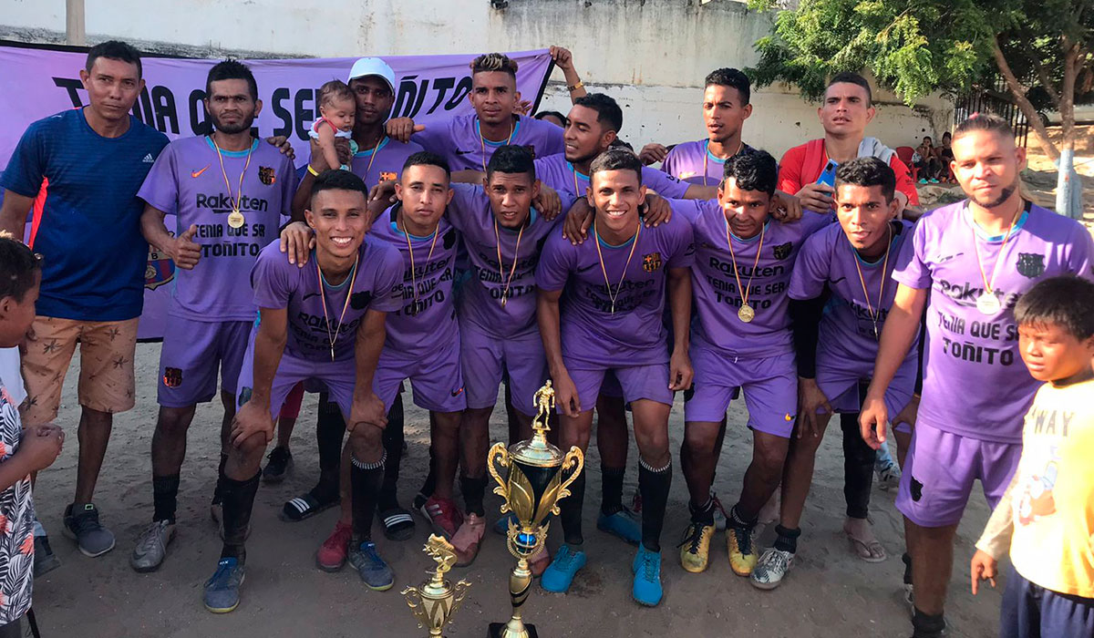 Los Toñitos FC, campeón de la ‘Copa Integración’