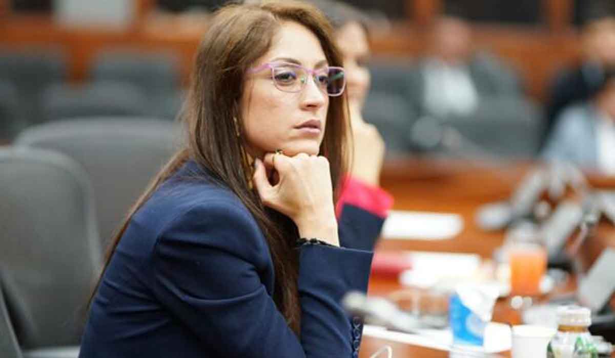 "Marica ya no más": Jennifer Arias en plenaria de Cámara