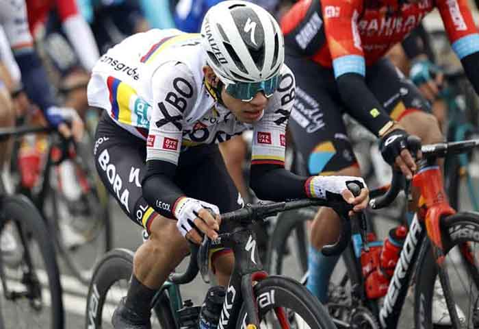 Sergio Higuita, cuarto en la primera etapa de la Vuelta a Cataluña 