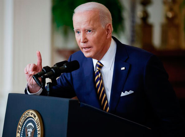 Biden pide "no quedarse al margen" en el debate sobre las armas