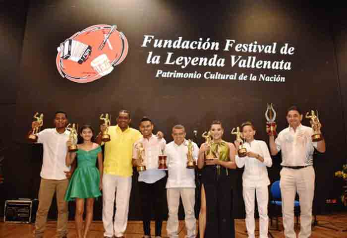 Se entregaron los premios del Festival de la Leyenda Vallenata