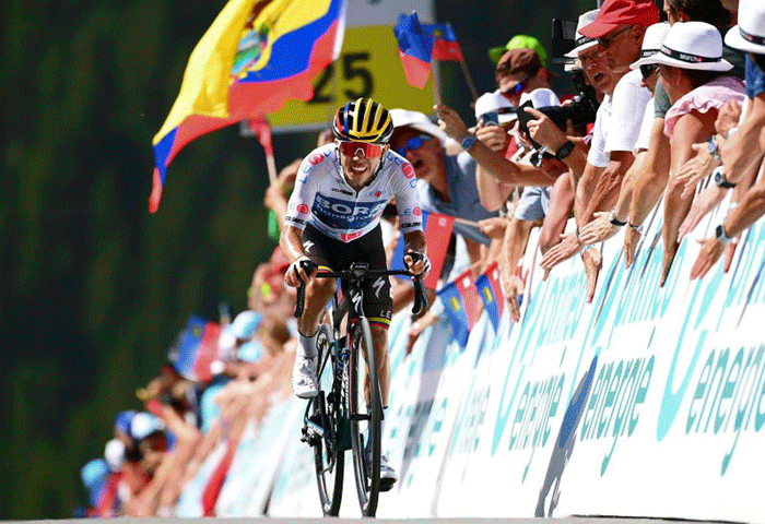 Sergio Higuita, nuevo líder del  Tour de Suiza