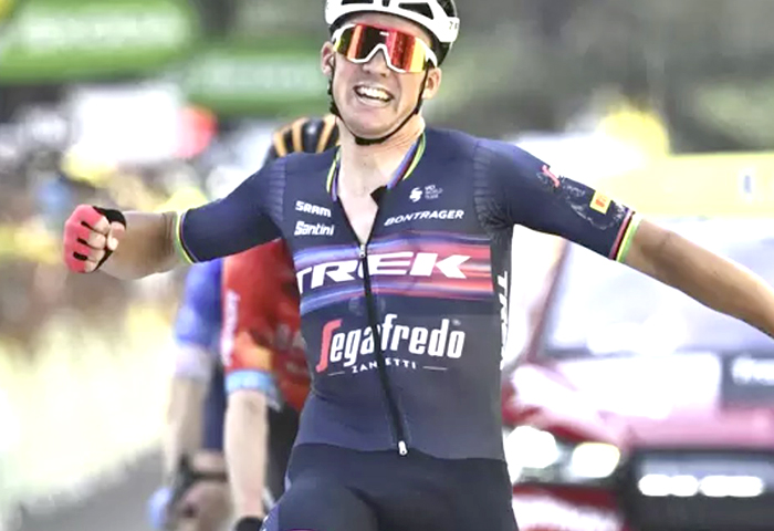 Tour de Francia: Mads Pedersen fue el ganador de la etapa 13