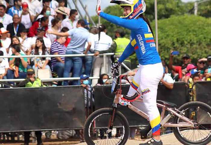 Juegos Bolivarianos: Mariana Pajón y Diego Arboleda ganaron oro en el BMX