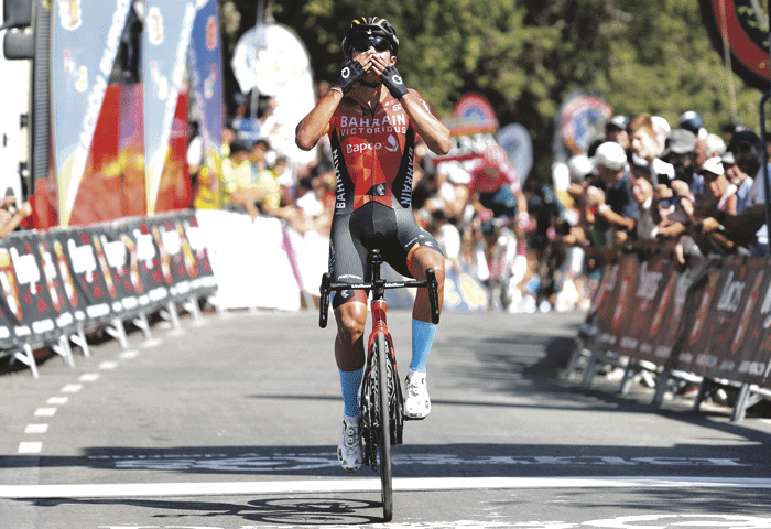 Santiago Buitrago ganó la primera etapa