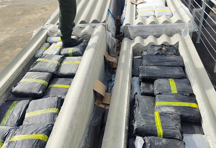 Un capturado con 2 toneladas de droga que era conducida al puerto de Barranquilla