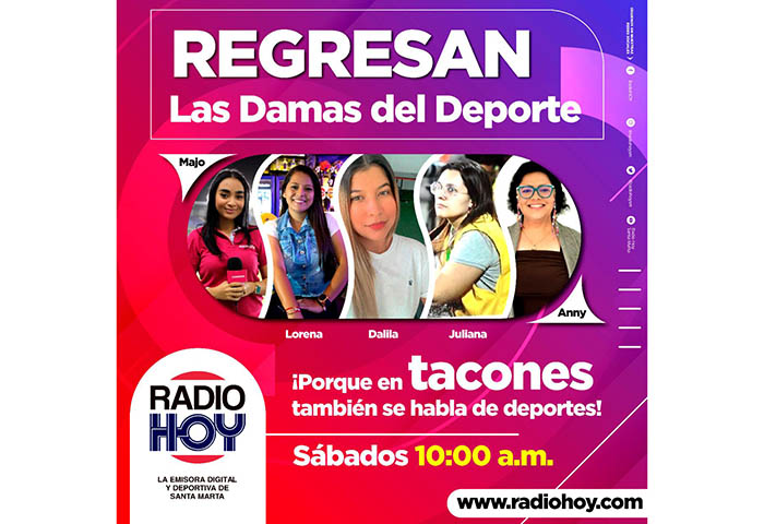 Regresan 'Las Damas del Deporte' a RADIO HOY