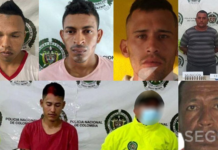 Estos son los seis reclusos fugados en estación de Policía en Fundación