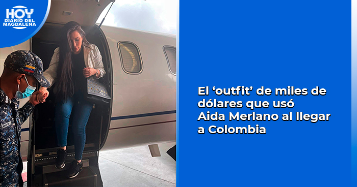 Aida Merlano llegó a Colombia con bolso y tenis de Louis Vuitton, esto  cuesta el lujoso 'look