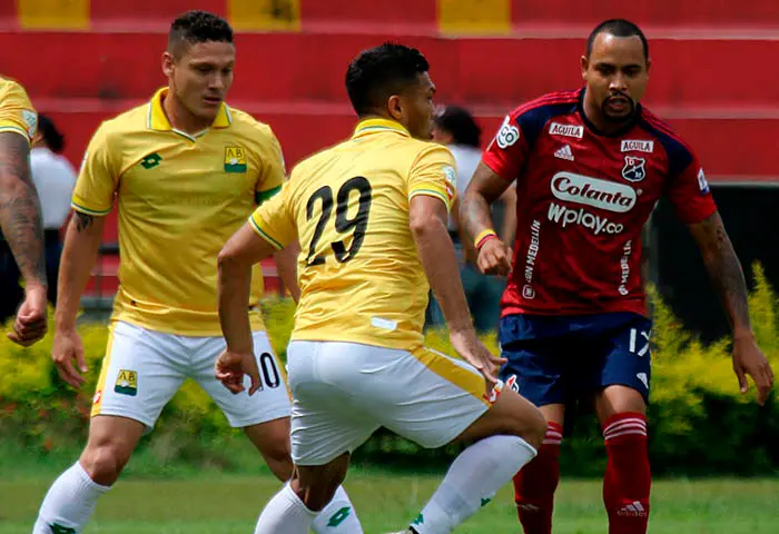 DIM remontó y venció 2-1 al Bucaramanga en el estadio Alfonso López