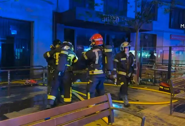 Pizza flambeada provoca incendio en Madrid que dejó dos muertos