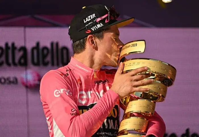 Primoz Roglic se corona campeón por primera vez en el Giro de Italia