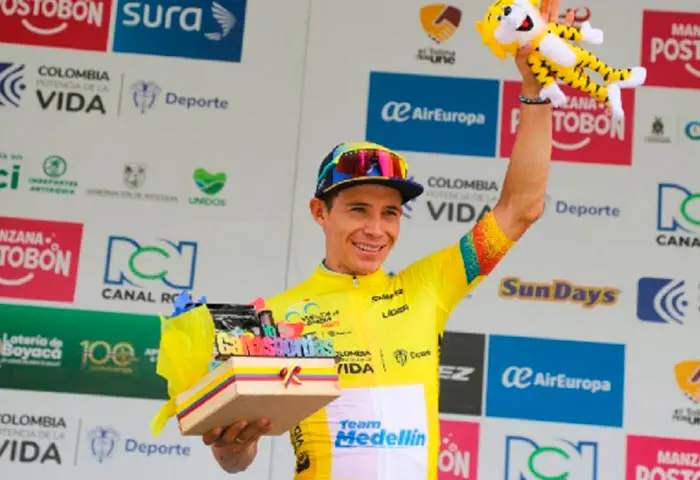 Superman López gana la crono final y es el campeón de la Vuelta a Colombia 2023