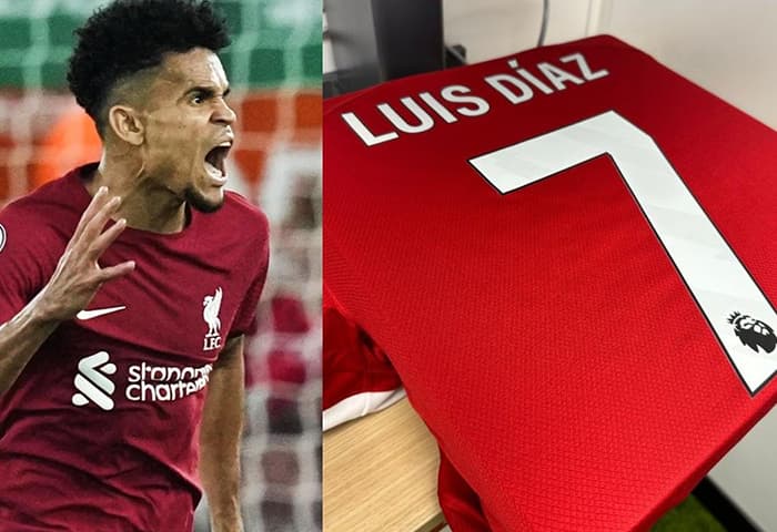 Luis Díaz, el nuevo ‘7’ del Liverpool