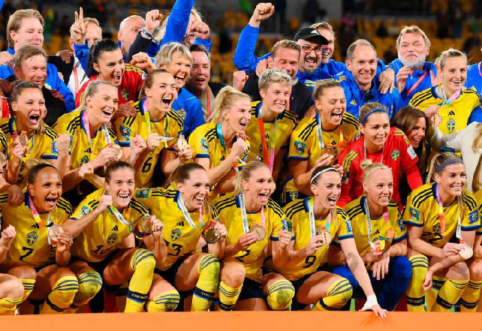 Suecia se quedó con el tercer lugar del Mundial femenino de fútbol