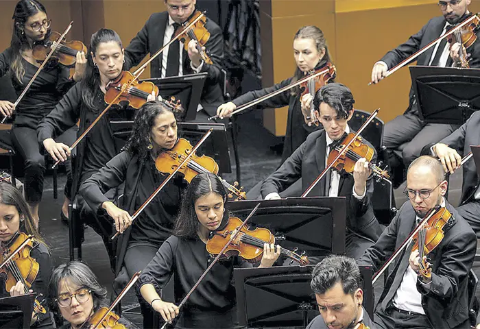 Concierto de la Orquesta Sinfónica de Colombia en el Teatro Santa Marta