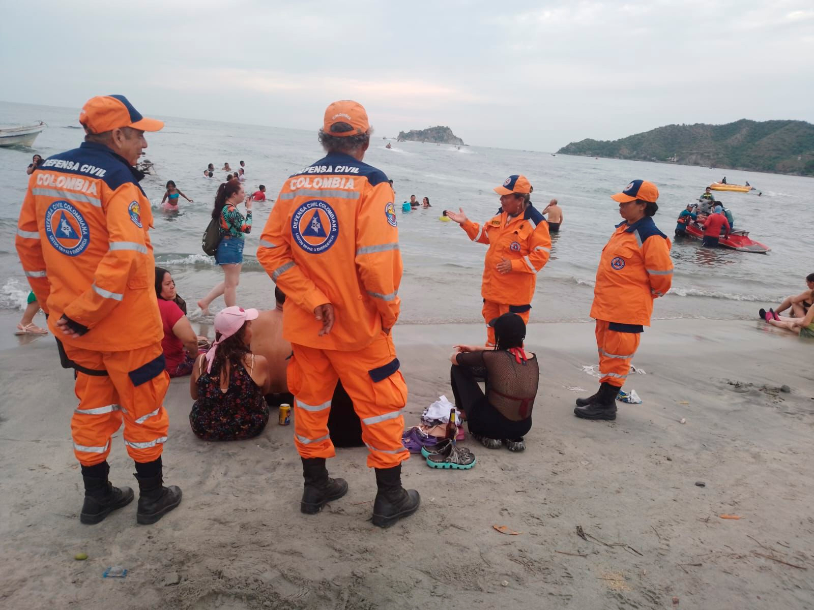 Defensa Civil realiza monitoreo en playas de vocación turística