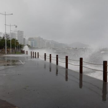 Mar de leva se registró en playas de Santa Marta por ciclón tropical