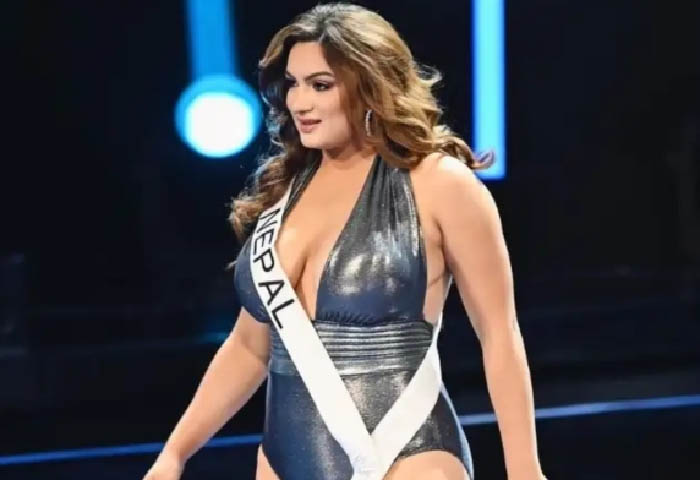 Miss Nepal marcó historia con su participación en Miss Universe 2023; la primera reina talla grande