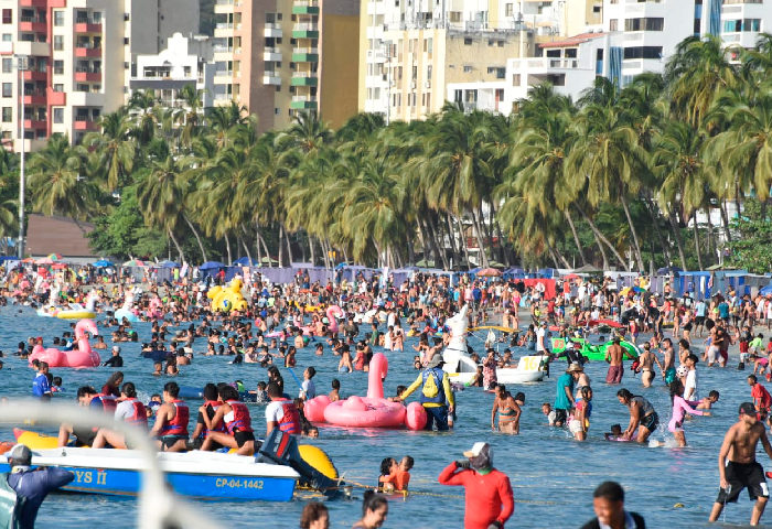 Más de 8 mil personas se dieron cita en las vacaciones recreativas de playa
