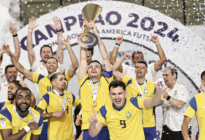 Brasil, campeón de la Copa América de Futsal