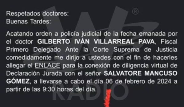 Salvatore Mancuso, citado a declarar en proceso contra Álvaro Uribe
