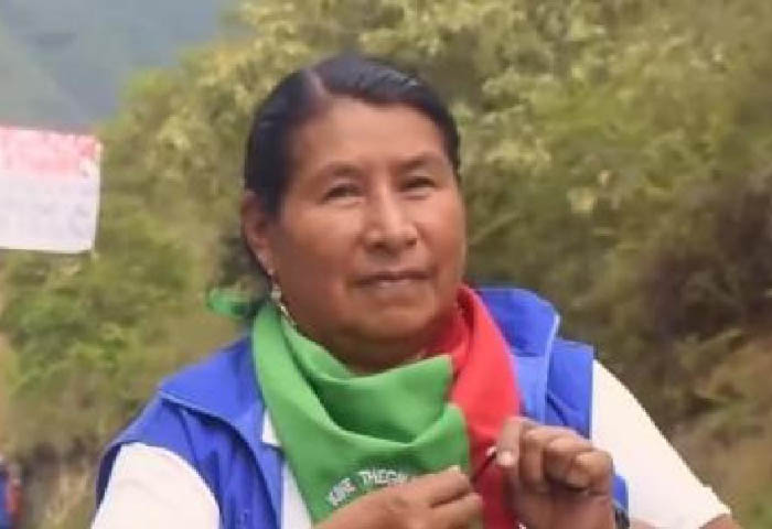 Murió lideresa indígena atacada a bala por Farc