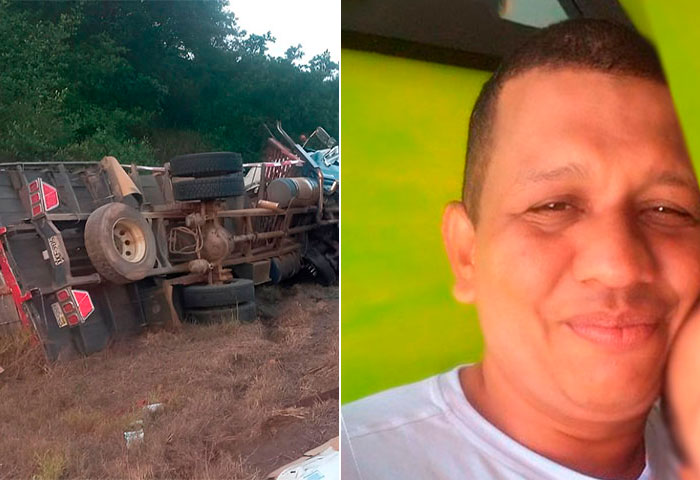 ENVIDEO: Choque de camiones dejó un muerto en la Troncal del Caribe