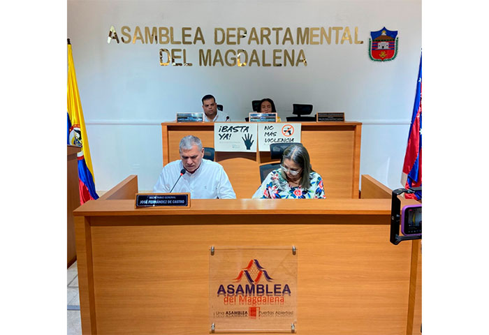 Asamblea del Magdalena aprueba creación de Alta Consejería para la Paz
