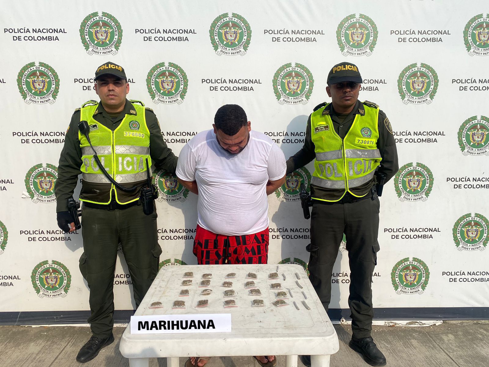 Capturado ‘jíbaro’ con marihuana en La Cangrejera