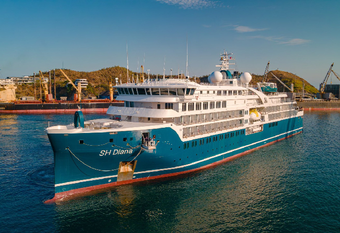 Crucero SH Diana llegó por primera vez a Santa Marta