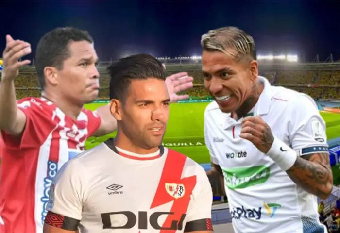 Falcao, Dayro y Bacca, detrás del título de goleador histórico